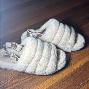 UGG Cream Fluff Yeah Slides